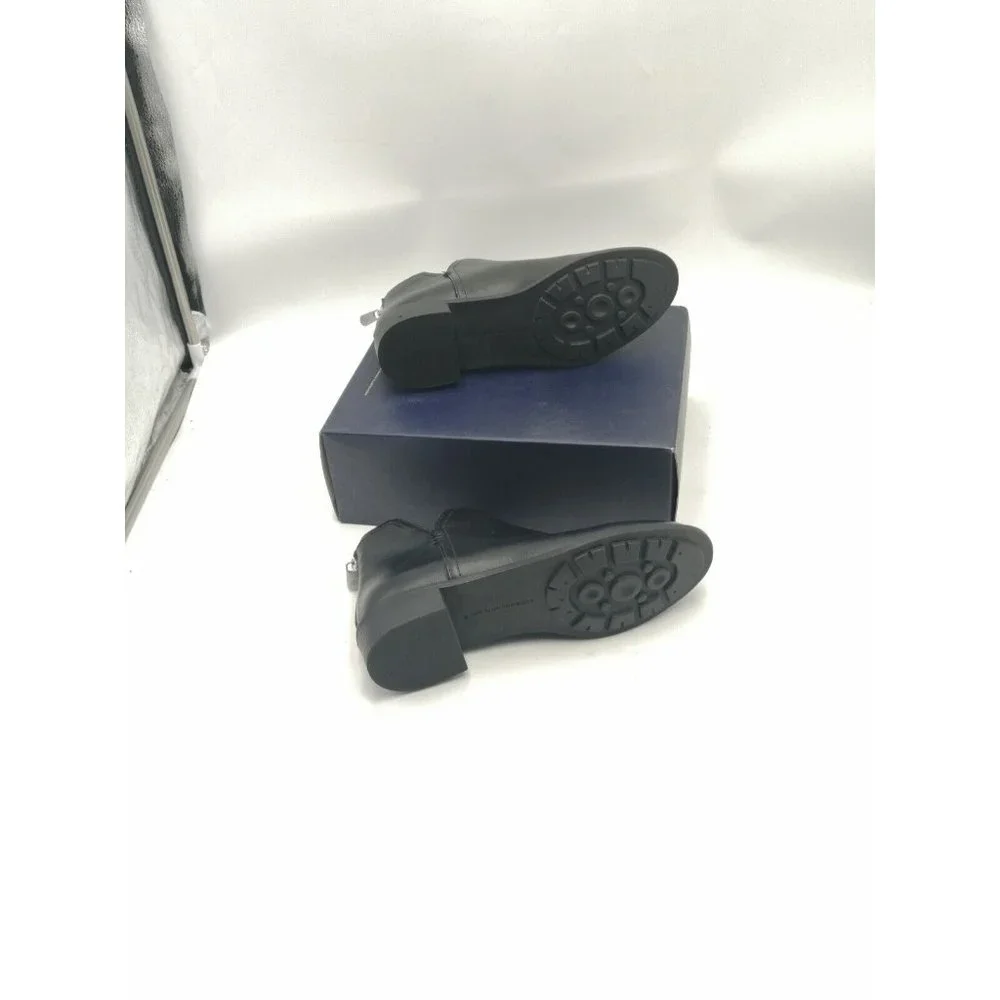 Adrienne Vittadini Black Ankle Boots - Picture 7 of 10